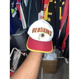 Washington Redskins AJD Signature Snapback Hat Vintage Logo Cap 90s